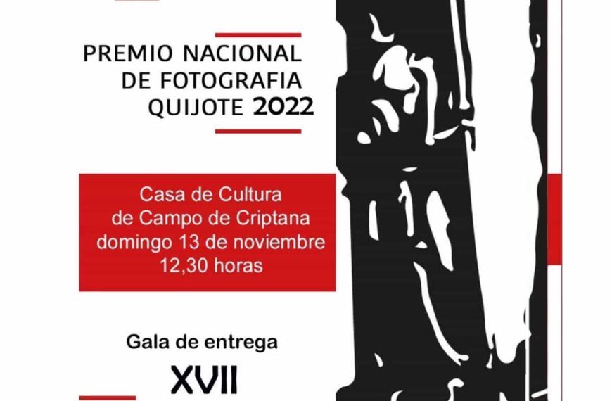 Campo de Criptana acoge el domingo la gala de entrega de los premios del Certamen Nacional de Fotografía 'Quijote'