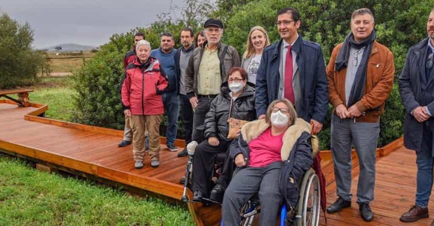 El Parque Nacional de Cabañeros ya cuenta con la nueva pasarela accesible de la senda Botánica de Casa Palillos
