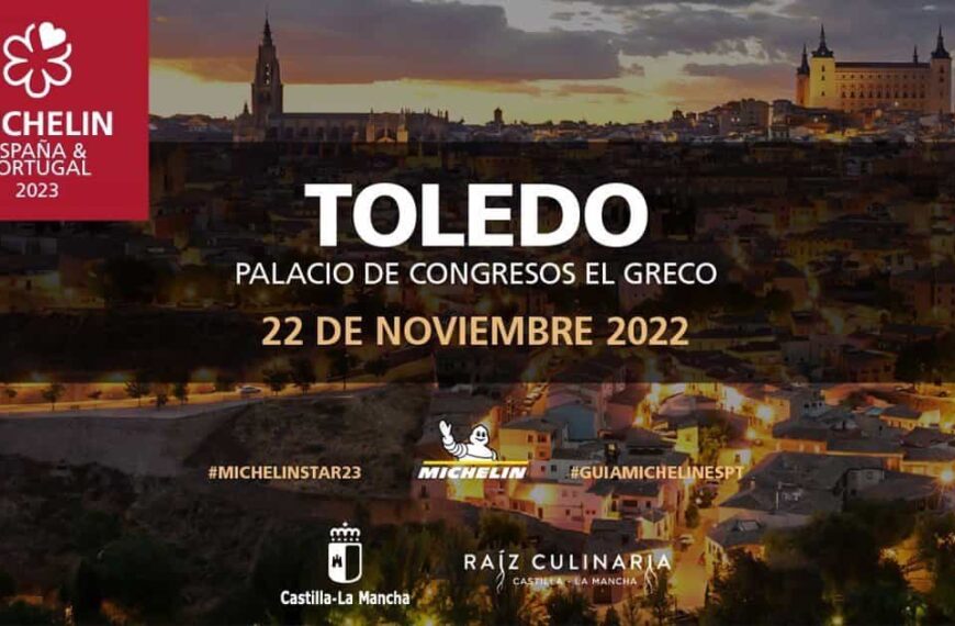 El cielo de Toledo se llenará de estrellas este martes con la celebración de la Gala Michelin España y Portugal 2023