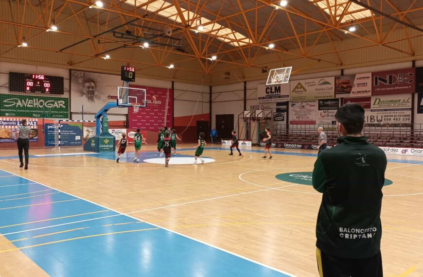 Victoria importante del Movialsa /Baloncesto Criptana en un final agónico ante el Villarrobledo