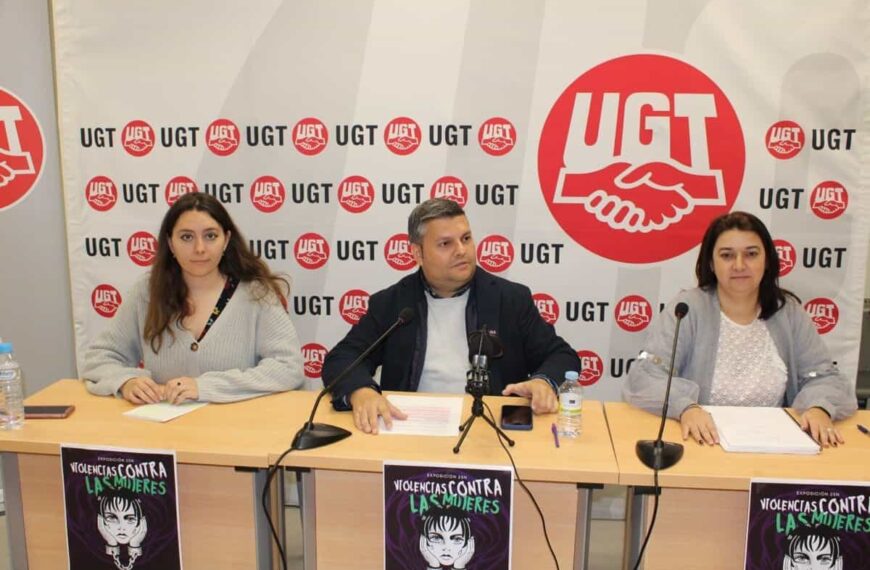 UGT llevará a toda Castilla-La Mancha una campaña para visibilizar y combatir la violencia contra las mujeres