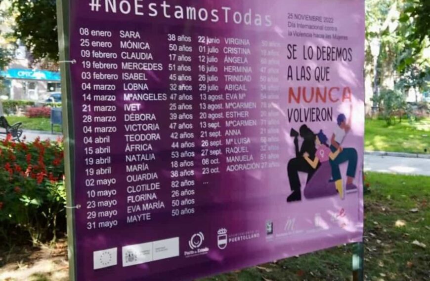 Actividades del 25 de noviembre arrancan el próximo jueves en Puertollano en donde además se instalarán 11 bancos urbanos por la igualdad