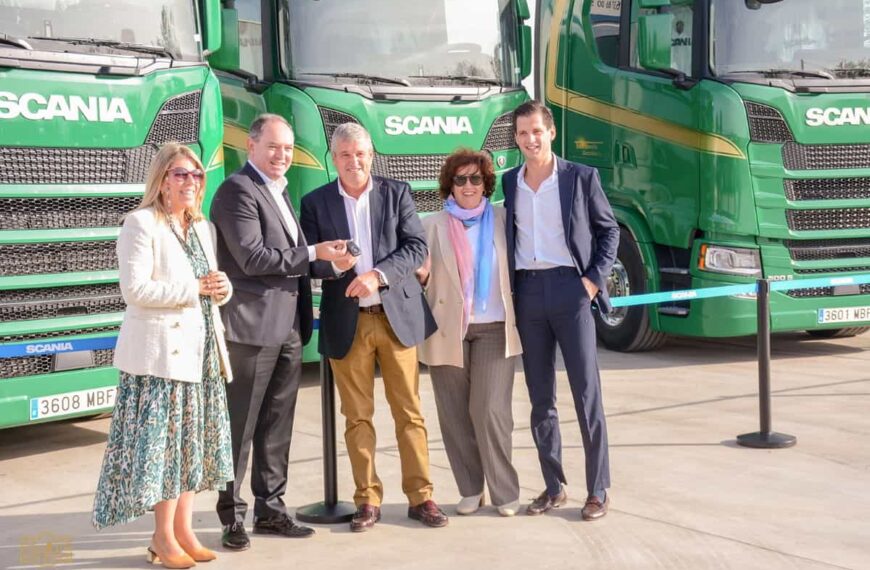 Transportes Bonillo González S.L. de Tomelloso ha recibido la visita de la alcaldesa de la localidad, Inmaculada Jiménez