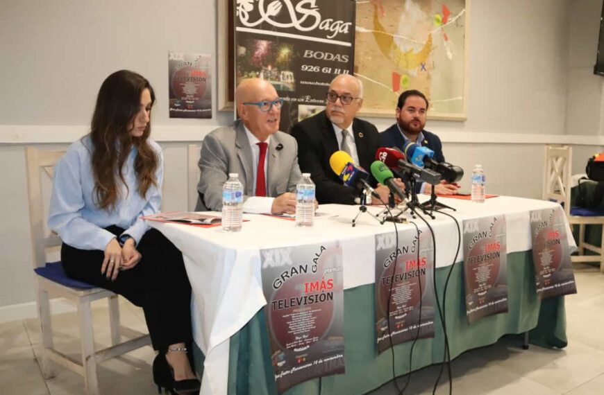 La XIX Gran Gala de Imás Televisión será el 18 de noviembre en el Gran Teatro de Manzanares donde se premiará a personas y entidades