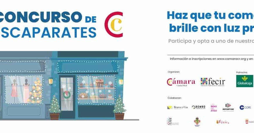 «Concurso de escaparates navideños» local y provincial en Miguelturra
