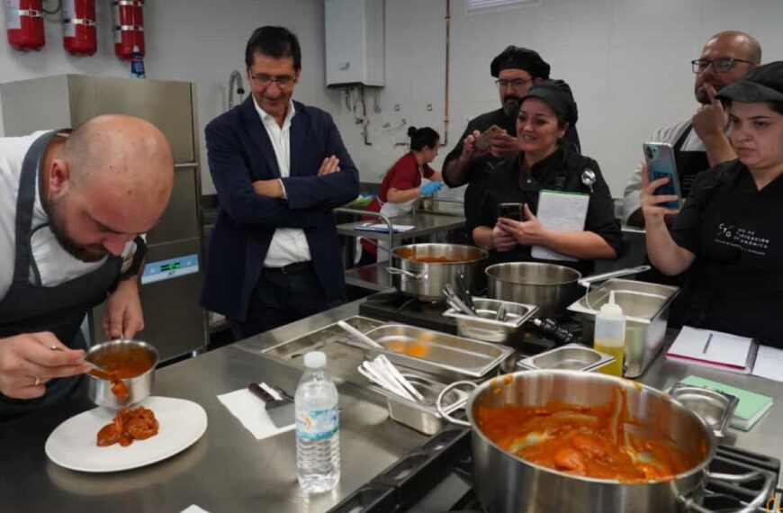 Un curso de 90 horas de formación online y 60 horas de formación presencial la primera de las formaciones en el Centro de Tecnificación Gastronómica