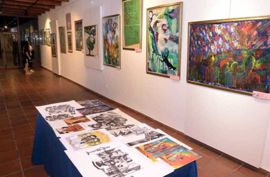 Hasta el 13 de noviembre puede verse en la Casa de Medrano ‘El fútbol pintado por mujeres’