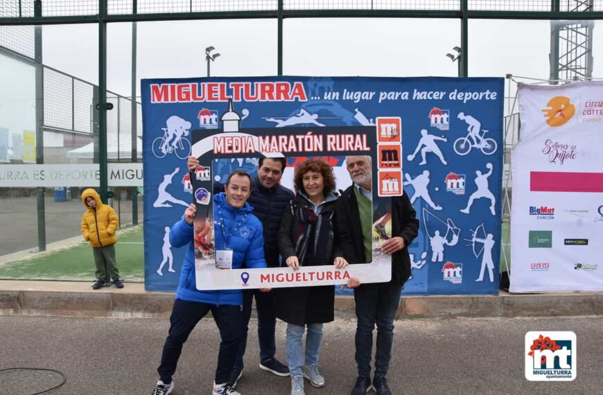 483 entusiastas  corredores y corredoras participaron en la Media Maratón Rural de “Villa de  Miguelturra”