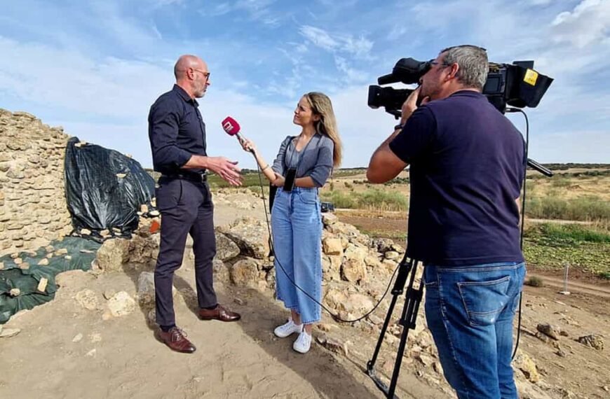 Finaliza la primera campaña para consolidar los muros de la motilla de El Retamar