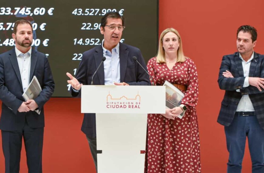 Los presupuestos de la Diputación de Ciudad Real para 2023 ascienden a 146 millones de euros equilibrados en gastos e ingresos de una de las instituciones más solventes de España