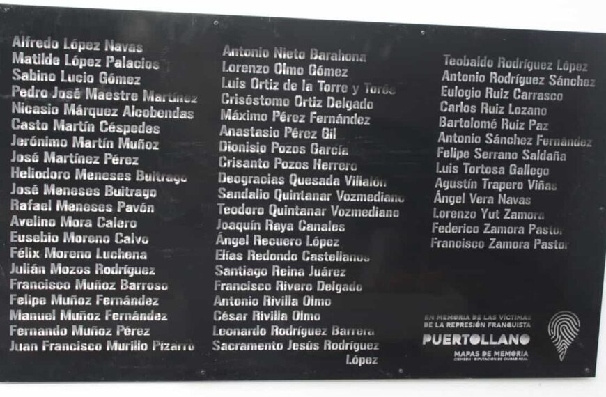 Finalizaron los trabajos del proyecto ‘Mapas de la Memoria’  de dignificación de las víctimas del franquismo en el Cementerio Municipal de Puertollano