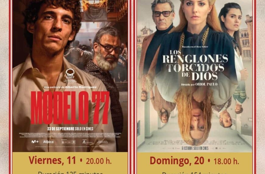 Dos estupendas propuestas ‘Modelo 77’ y ‘Los renglones torcidos de Dios’ en el Gran Teatro de Manzanares este noviembre