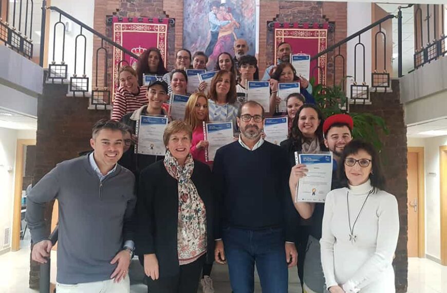 Almadén: Clausura del curso de "Adquisición de Competencias Digitales"