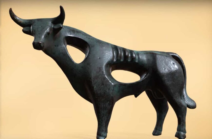 Almadén: Una escultura de un artista ciudadrealeño entra en un selecto club mundial