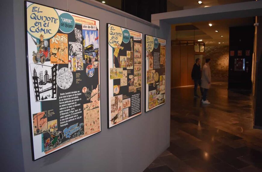 La exposición 'El Quijote en el cómic' podrá visitarse hasta el 30 de enero en Ciudad Real