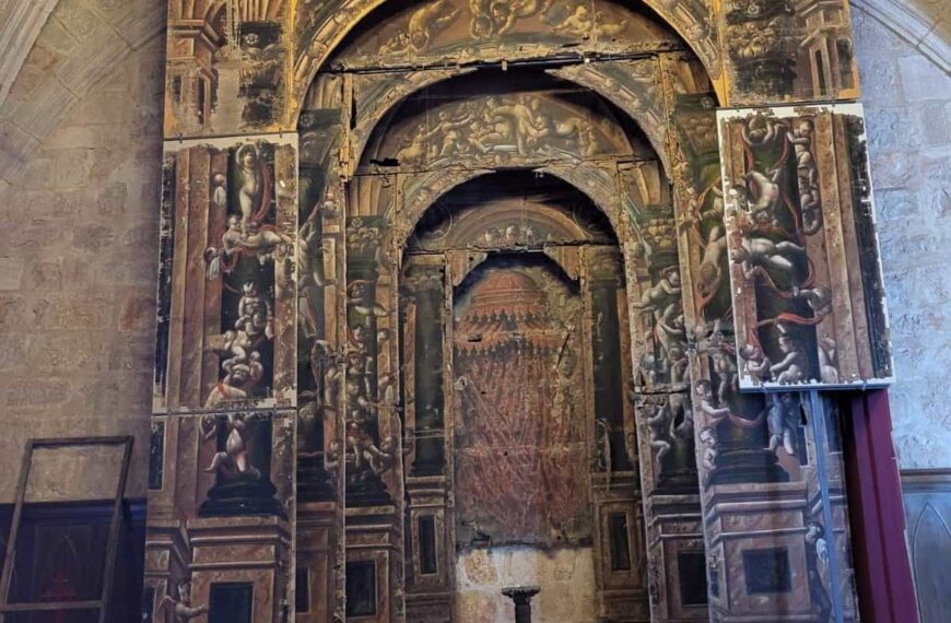 Villahermosa acomete la restauración del Monumento de Semana Santa de la Asunción, una obra de finales del XVII