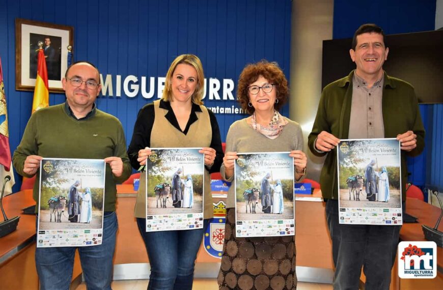 VII edición del belén viviente «Y nació en Belén» el 26 de diciembre en la Plaza de la Constitución de Miguelturra de 17:30 a 20:00 horas