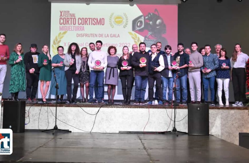 Entregados los galardones del X Festival Corto Cortismo en el CERE de Miguelturra