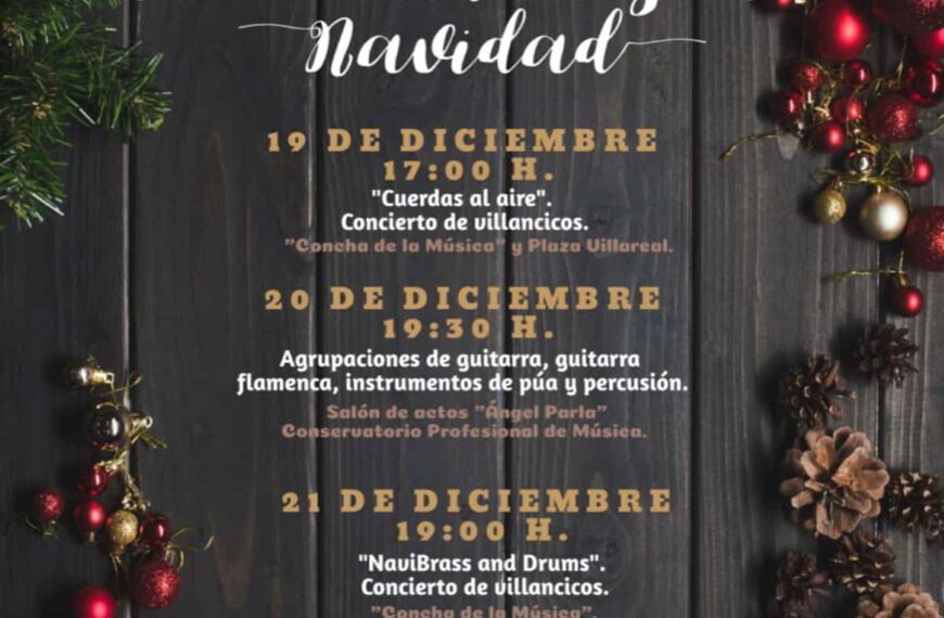 Tradicional concierto gratuito del Conservatorio Profesional de Música Pablo Sorozábal de Puertollano mañana jueves 22 de diciembre