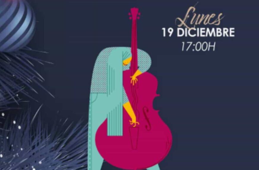 Actuación de “Cuerdas al aire” por alumnos del aula de violonchello del CPM “Pablo Solorzábal” el 19 de diciembre en Puertollano