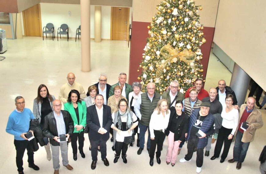 Acto de homenaje a 22 trabajadores jubilados del ayuntamiento de Puertollano