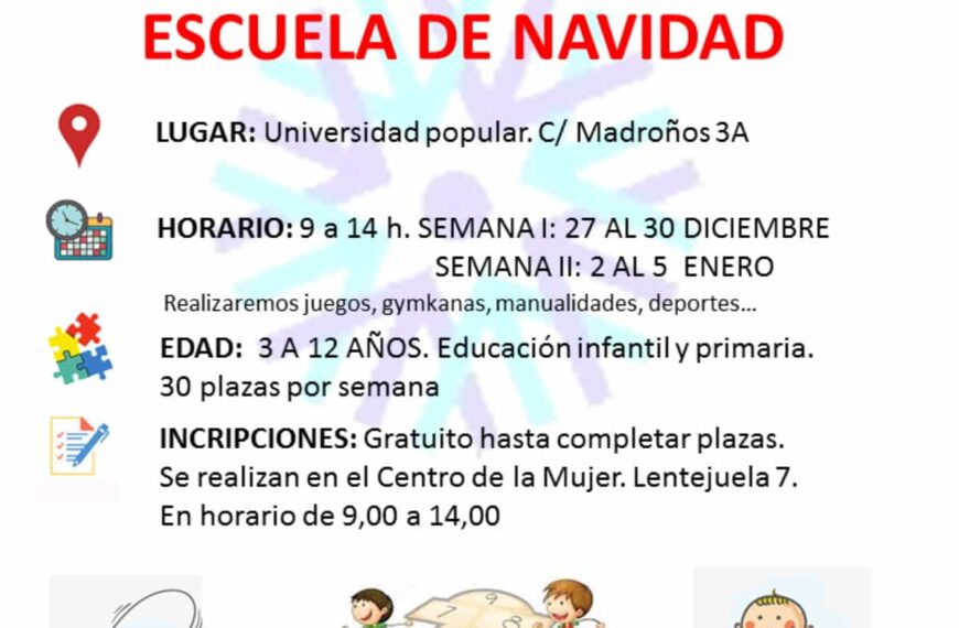 Actividades del programa “Navidad conciliadora” del Plan Corresponsables del ayuntamiento de Ciudad Real