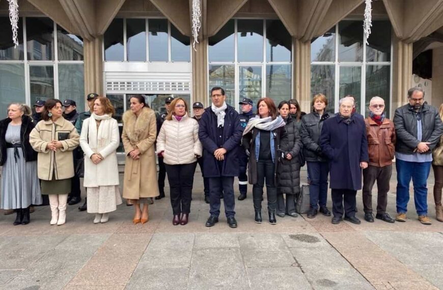 Ciudad Real condena con rotundidad la violencia machista en el minuto de silencio por el caso de Piedrabuena
