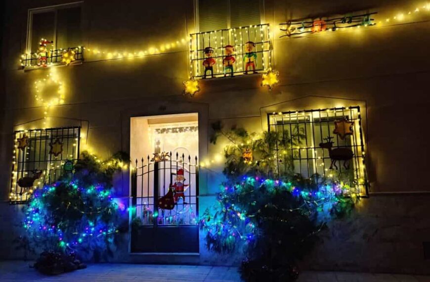 Éxito de los concursos de Embellecimiento de Fachadas, Ventanas y Balcones, y de Escaparates Navideños en Villarrubia de los Ojos