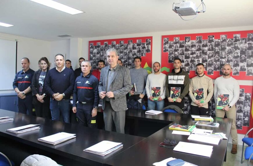 Los nuevos bomberos de la provincia de Ciudad Real inician el curso selectivo para incorporarse al Servicio Contra Incendios y Salvamento