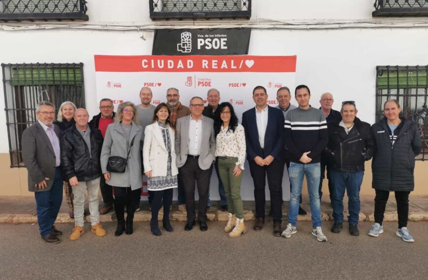 El PSOE de Villanueva de los Infantes renueva su compromiso: no renunciar a una sola inversión más para el municipio