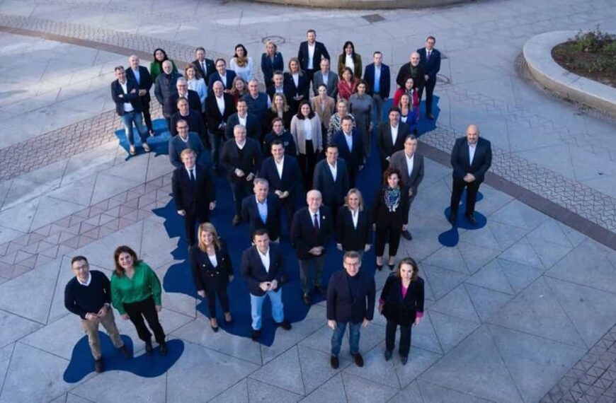 Los candidatos a la alcaldía del PP se unen en Madrid para acabar con "el sanchismo" y llevar a Feijóo a Moncloa