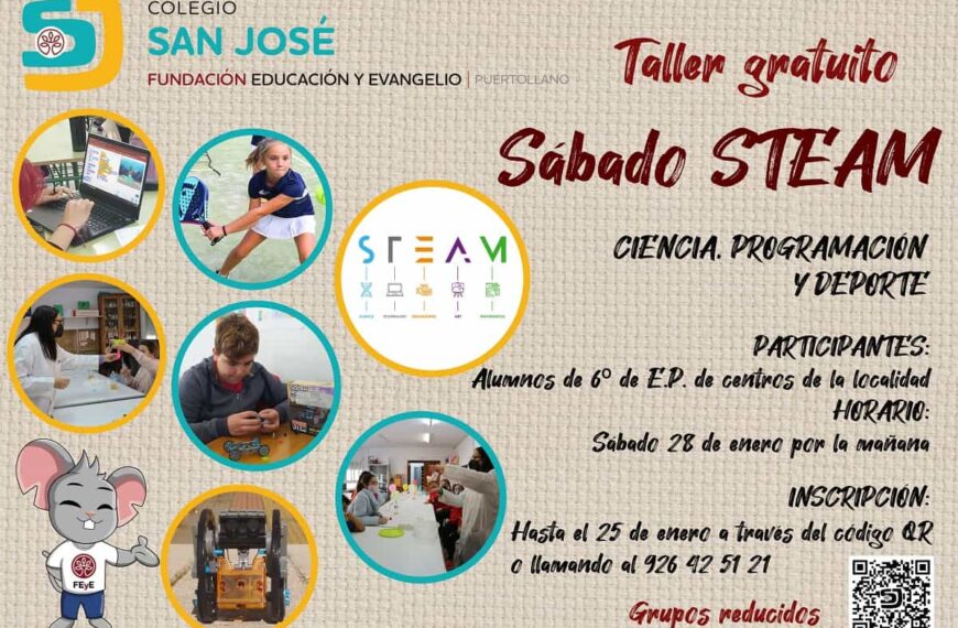 El Colegio San José de Puertollano organiza una jornada STEAM gratuita para alumnos de 6º de Primaria
