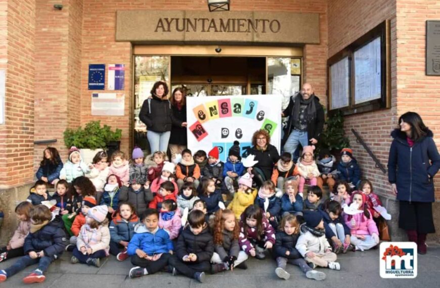 Hoy se ha conmemorado el Día Escolar de la No Violencia y la Paz o Día de la Paz en los centros educativos de Miguelturra