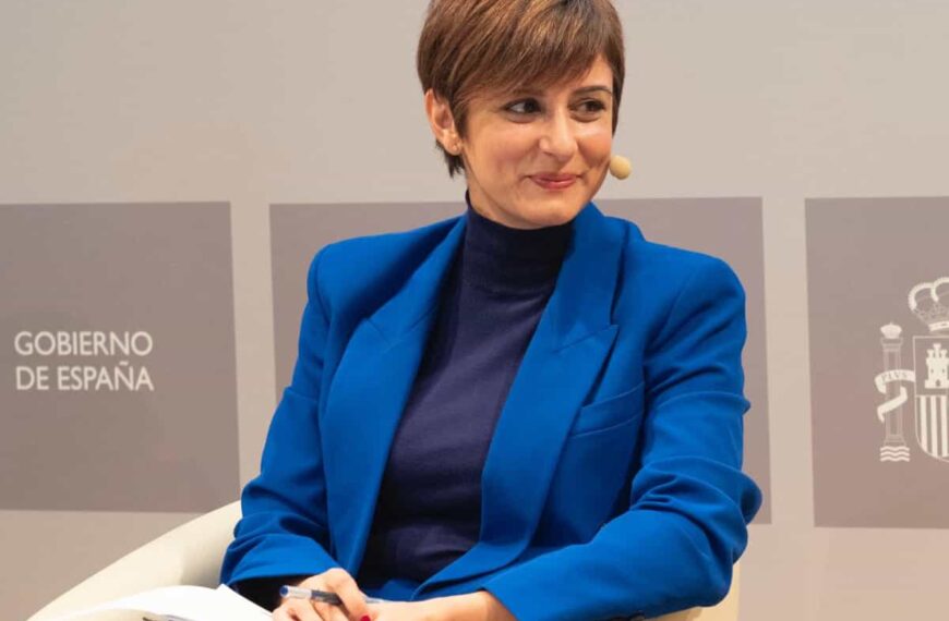 La ministra de Política Territorial, Isabel Rodríguez, se reunirá mañana con la alcaldesa de Tomelloso