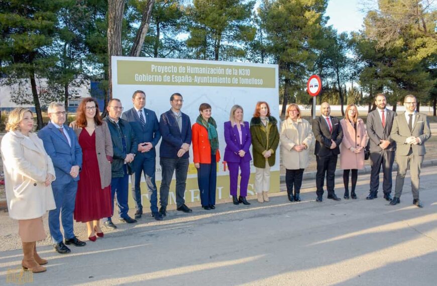 Invertirán 13 millones de euros con cargo a los fondos Next Generation en el arreglo del tramo de la N-310 en Tomelloso