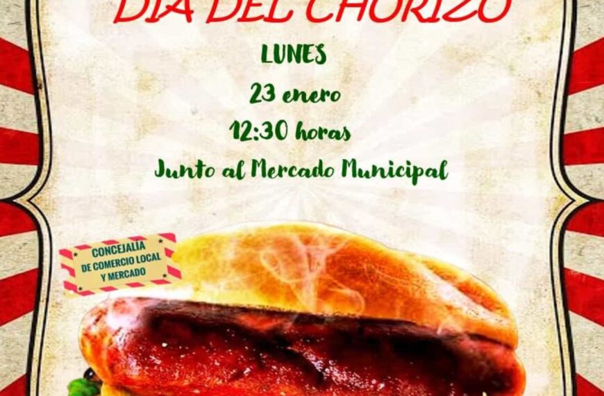 El tradicional reparto de chorizo se celebrará el 23 de enero a las 12:30 en la explanada junto al mercado municipal de Puertollano