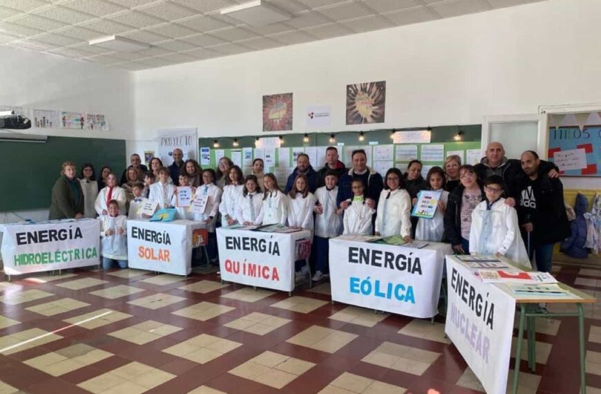 En el CEC Inmaculada Enpetrol de Puertollano se realizó la I Celebración del Aprendizaje un proyecto en torno a la energía