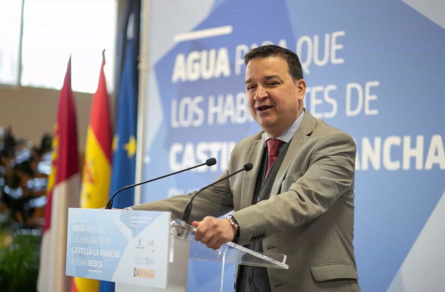 Castilla-La Mancha va a aprovechar "hasta la última gota" de los 50 hm3 para beber a los que tiene derecho
