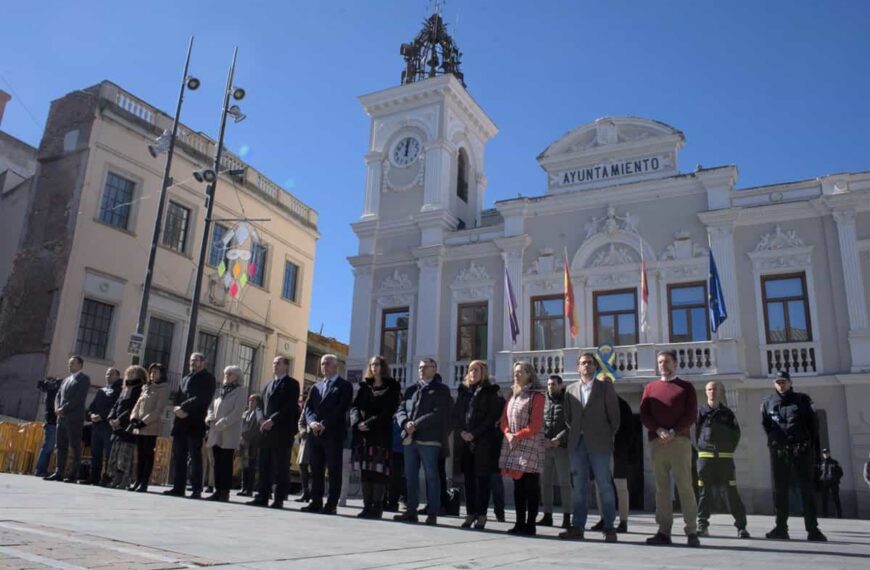 Municipios de C-LM se concentran para mostrar su solidaridad con el pueblo ucraniano un año después de la guerra