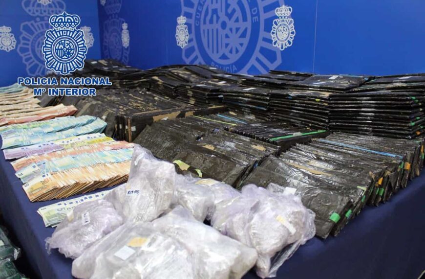 Operación policial en C-LM: 38 detenidos tras intervenir 600 kilos de cocaína ocultos en cajas de fruta