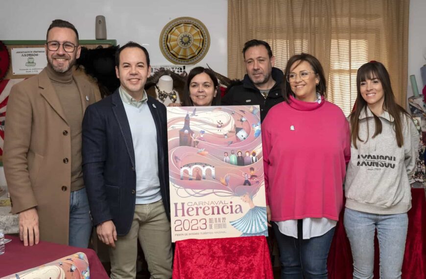La actriz Neus Sanz y DJ Nano destacadas presencias en el Carnaval de Herencia 2023
