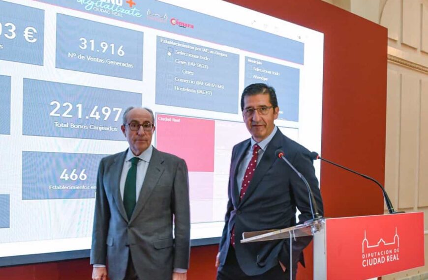 Vuelven los Bonos 'Digitalízate' para impulsar la digitalización y estimular la economía de la provincia de Ciudad Real