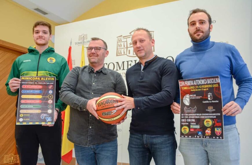 Copa 1ª Autonómica Masculina de Baloncesto este fin de semana en el pabellón San José de Tomelloso