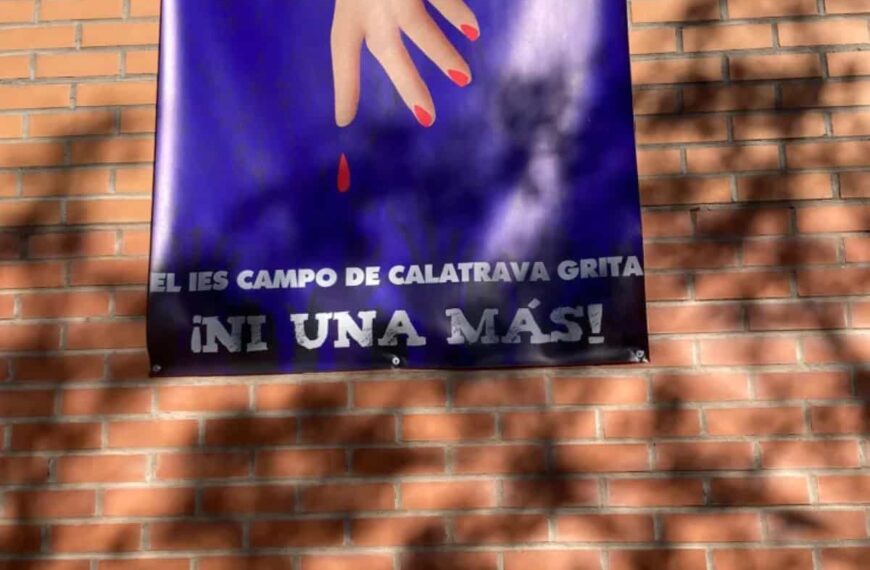 La exposición «Violencia hacia las mujeres en la red» estará durante el mes de febrero 2023 en el IES «Campo de Calatrava» de Miguelturra