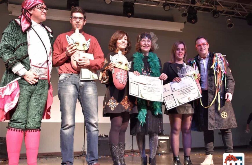 Entregados los premios de la 7ª edición del Concurso de Escaparates de Carnaval en el Palacio de Carnaval de Miguelturra