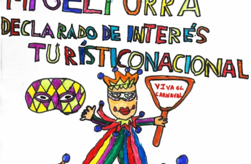 Mario Vidal es el ganador  de la 1a edición del Concurso de Cartel del Carnaval Infantil de Miguelturra
