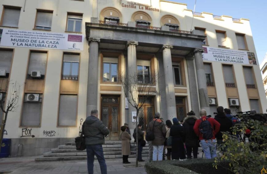 El edificio de Sanidad acogerá el futuro Museo de la Caza y de la Naturaleza de Ciudad Real el que se espera nazca como referente a nivel nacional e internacional