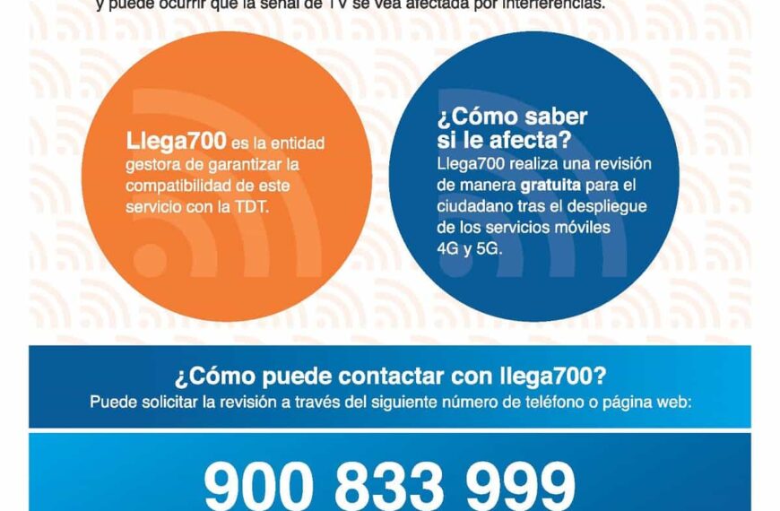 Instalarán servicios de telefonía móvil de nueva generación, 4G y 5G, sobre las bandas de 800 y 700 MHz en Puertollano