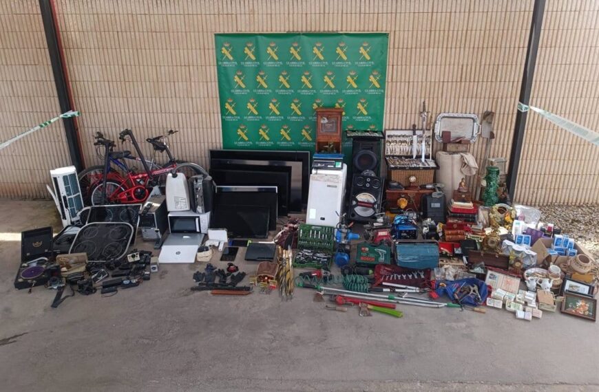 42 robos con fuerza en Ciudad Real, Cuenca y Albacete: Desarticulan red de 7 personas involucradas en los delitos.