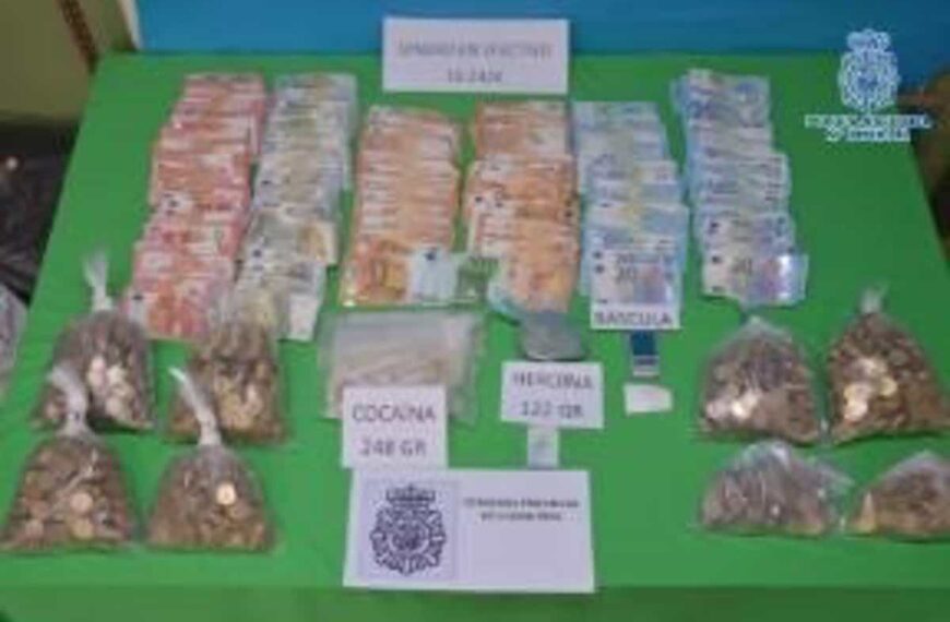 Desarticulan principal punto de venta de cocaína y heroína en Ciudad Real; cuatro individuos detenidos.